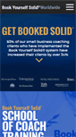 Mobile Screenshot of bookyourselfsolid.com